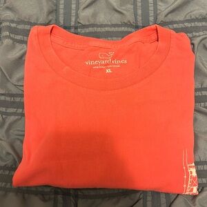 Vineyard Vines Mens Salmon Tee (Size XL)